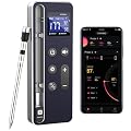 TASTYTI Wireless Meat Thermometer Digital - 800FT Stable Bluetooth Food Thermometer for Cooking, NIST 0.5F Accuracy, Wireless Meat Probe for Kitchen Grill BBQ Oven Smoker