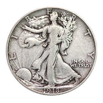 United States Mint Various Mint Marks Liberty Half Dollar Extremely Fine/Very Fine 90% Silver Thumbnail