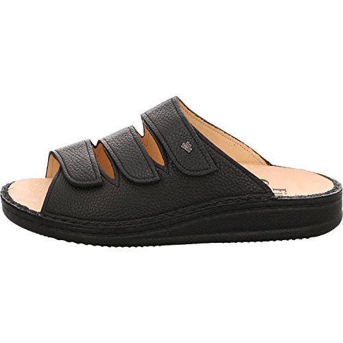 Finn Comfort Unisex-Erwachsene Korfu Sandalen, Schwarz, 42 EU