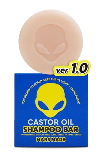 MARS MADE Castor Oil Shampoo Bar