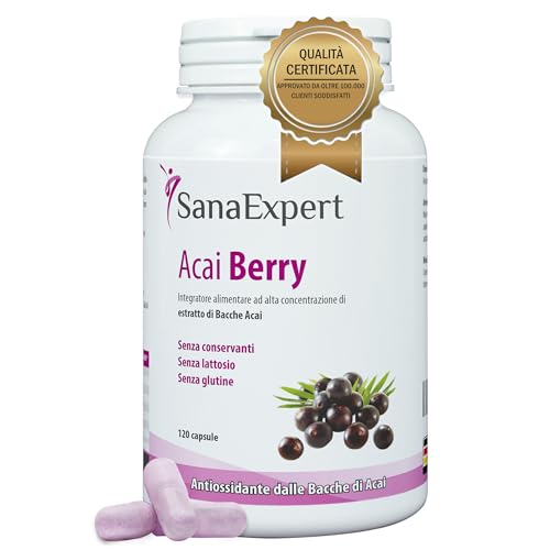 SanaExpert Acai Berry - Integratore Alimentare...