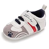 Royal Victory Toddler Baby Boys Girls Shoes 0-18 Months Slip-on PU Leather Crib Shoes Infant Walkers-by RVROVIC