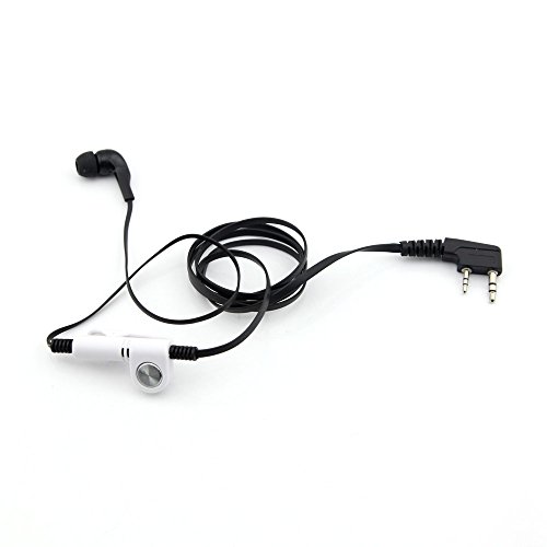 Owfeel (TM) Dos Manera Radio Walkie Talkie Headset Auriculares para Kenwood