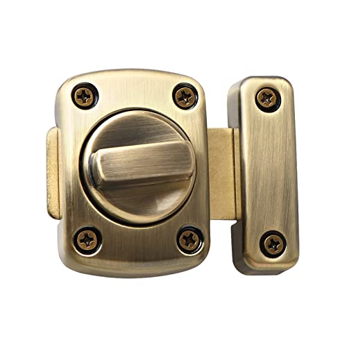 Loquet de salle de bain rotatif en alliage zinc push-pull - 2