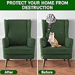 12 Pack Cat Repellent for Indoor Outdoor, Natural Peppermint Garlic Cat Repellent Pouches to Keep Cat Dog Away from Indoor Furniture, Plant, Yard - Image 4