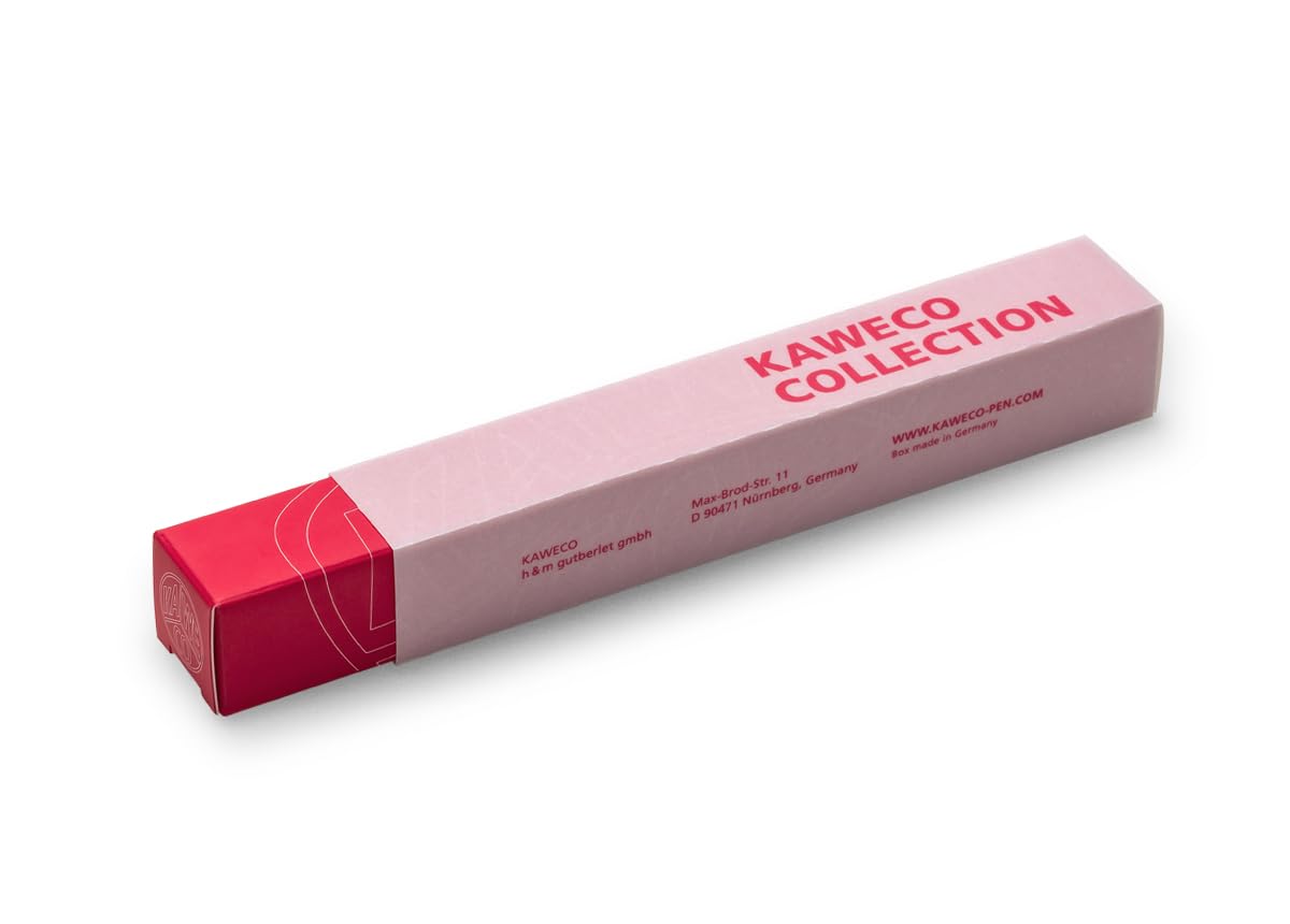 Kaweco COLLECTION PERKEO Füllhalter Infrared I Füllfederhalter für Tintenpatronen Schulfüller I Anfänger Füller mit ergonomischem Griffstück zum bequemen schreiben I Federbreite: F (Fein)