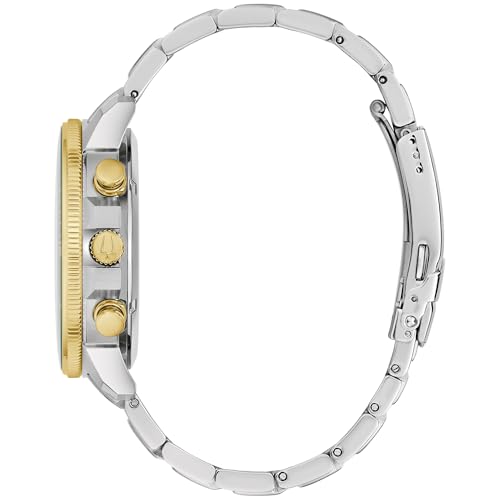Image of Bulova Men's Marine Star Series C Two-Tone Stainless Steel 6-Hand Chronograph Quartz Watch