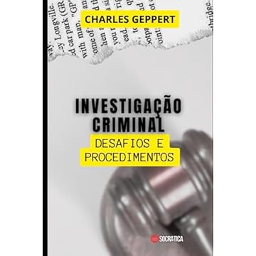 Capa do livro Investigação Criminal: Desafios e Procedimentos