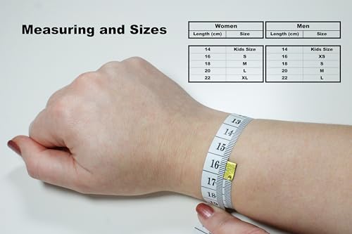LAKADA Echtes Rhodonit Edelstein Armband mit 4mm Perlen - verschiedene Längen - Heilstein Schutzstein Talisman Glücksbringer Geschenk (Rhodonit, 18CM)