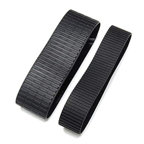 Shenligod Lens Rubber Ring Zoom Rubber + Focus Rubber Grip for Nikkor AF-S 24-70mm F/2.8 G ED Lens (Does not Apply 24-70 F2.8E ED VR Lens) Black