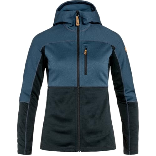 Image of Fjallraven Abisko Trail Women's Hooded Full Zip Fleece - Breathable, Comfortable, Lightweight Fleece Warmth - Hiking