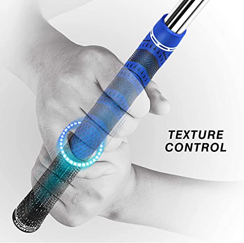 Image of Champkey MCS Golf Grips Set of 13 (5 Oz Solvent,Blade,15 Tapes & Vise Clamp Available)-Choose Between 13 Grips & All Repair Kits and 13 Grips & 15 Tapes