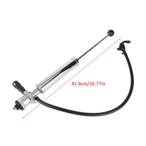 Pompe à bière, 20,3 cm, robuste, pour fête, pique-nique, bière, robinet en acier inoxydable chromé - Image 6