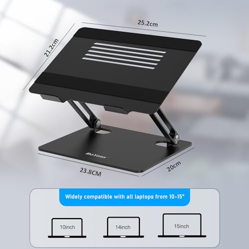 BoYata N21 Adjustable Aluminum Laptop Stand — view 4