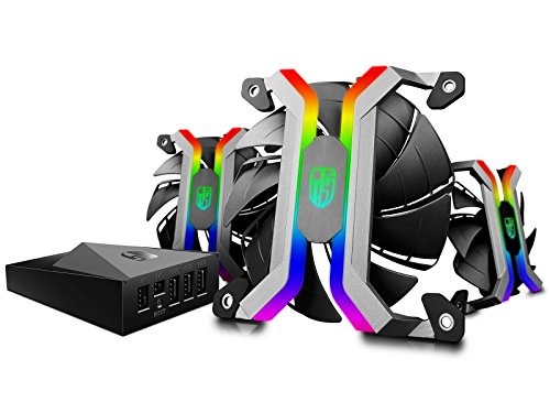 DeepCool MF120 Kit 3 Ventole Smart RGB PWM 120mm
