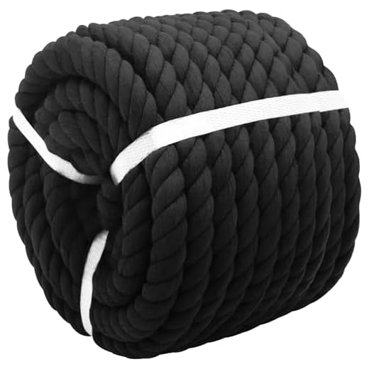 VEIZEDD Natural Cotton Twisted Rope for All Uses