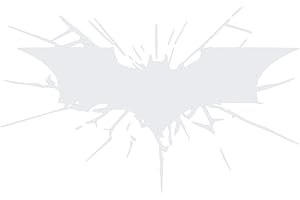 Batman Decals: Shattered Glass Bat Silhouette for Cars