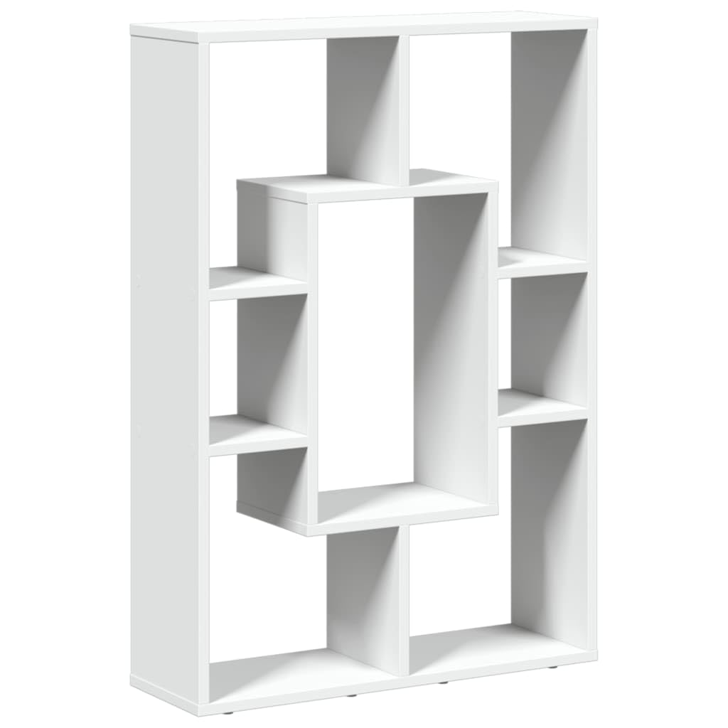 Hothingwell Biały regał 63x20x90 cm Drewno inżynieryjne