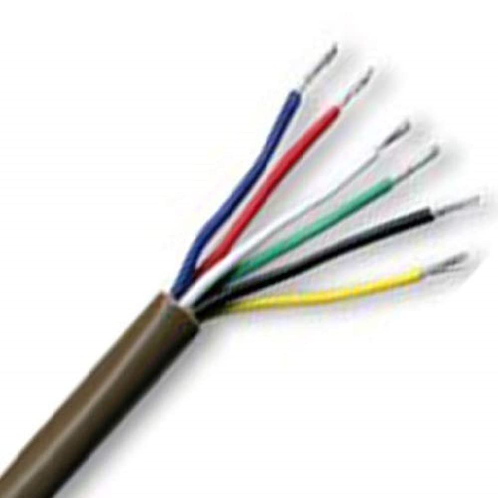 Ali's DIY 6 Core Brown PVC Insulated Alarm Cable - 30 Metre Custom Cut Length