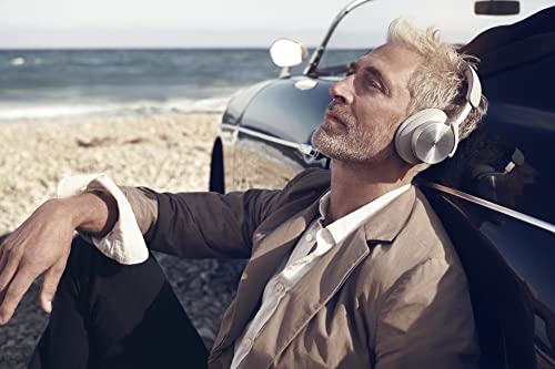 Image of Bang & Olufsen Beoplay H95 3rd Gen Wireless Bluetooth Over-Ear Headphones - Active Noise Cancellation, Transparency Mode, Voice Assistant Button with mic (Grey Mist), Black