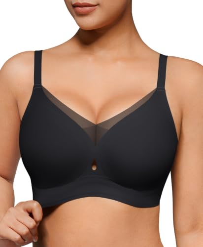 Image of Popilush Womens Wireless Push Up Bra Comfortable Supportive Everyday Bra