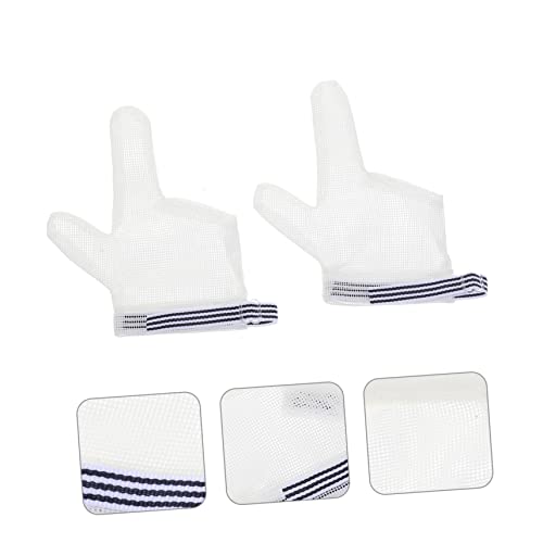 Finger Sucking Stop Gloves for Boys and Girls Anti-Sucking Thumb Protector Large Size Soft Breathable Material for Infants and Toddlers 1 Pair3