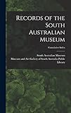 Photo Gallery records of the south australian museum; cumulative index Photo Gallery records of the south australian museum; cumulative index