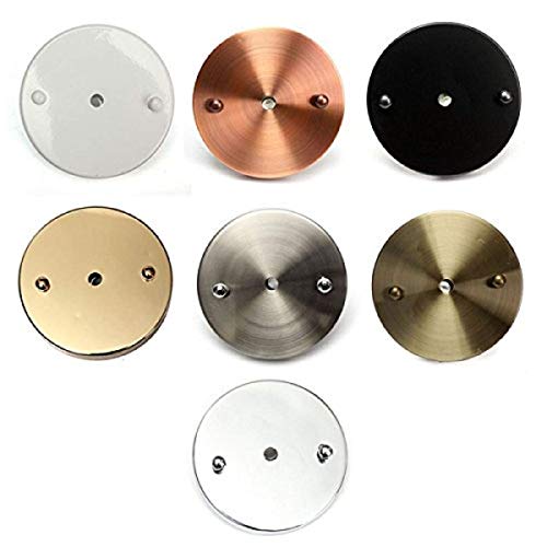 MASUNN Plafond Plafonnier Mur Applique-Mount LED Vintage Pendentif Disque De Base 120mm-# 03 Chrome