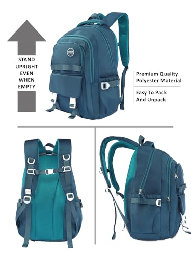 Image of Lavie Sport Enchant Laptop Backpack | 36 Liters | Fits Upto 16 Inch | Laptop Compatiable | Rain Cover | Gift for Biys & Girls