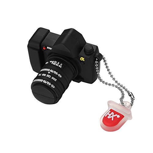 Leaders 8 GB/16 GB/32 GB bonito diseño de cámara Almacenamiento de Datos Memoria USB 2.0 Flash Drive Memory Stick Pendrive Regalo ?8.0 GB?