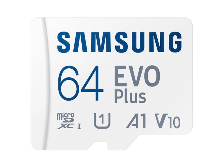 Samsung EVO Plus microSDXC Hafıza Kartı 64 GB, 160 MB/s, U1, V10