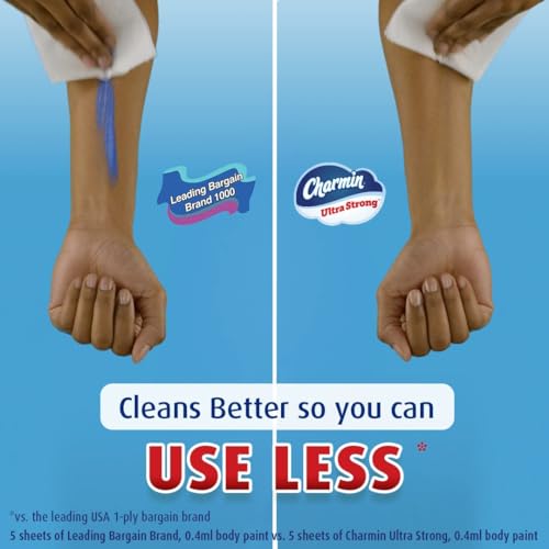 Image of Charmin Ultra Strong Toilet Paper 6 Mega XL Rolls, 363 Sheets Per Roll (Packaging May Vary)