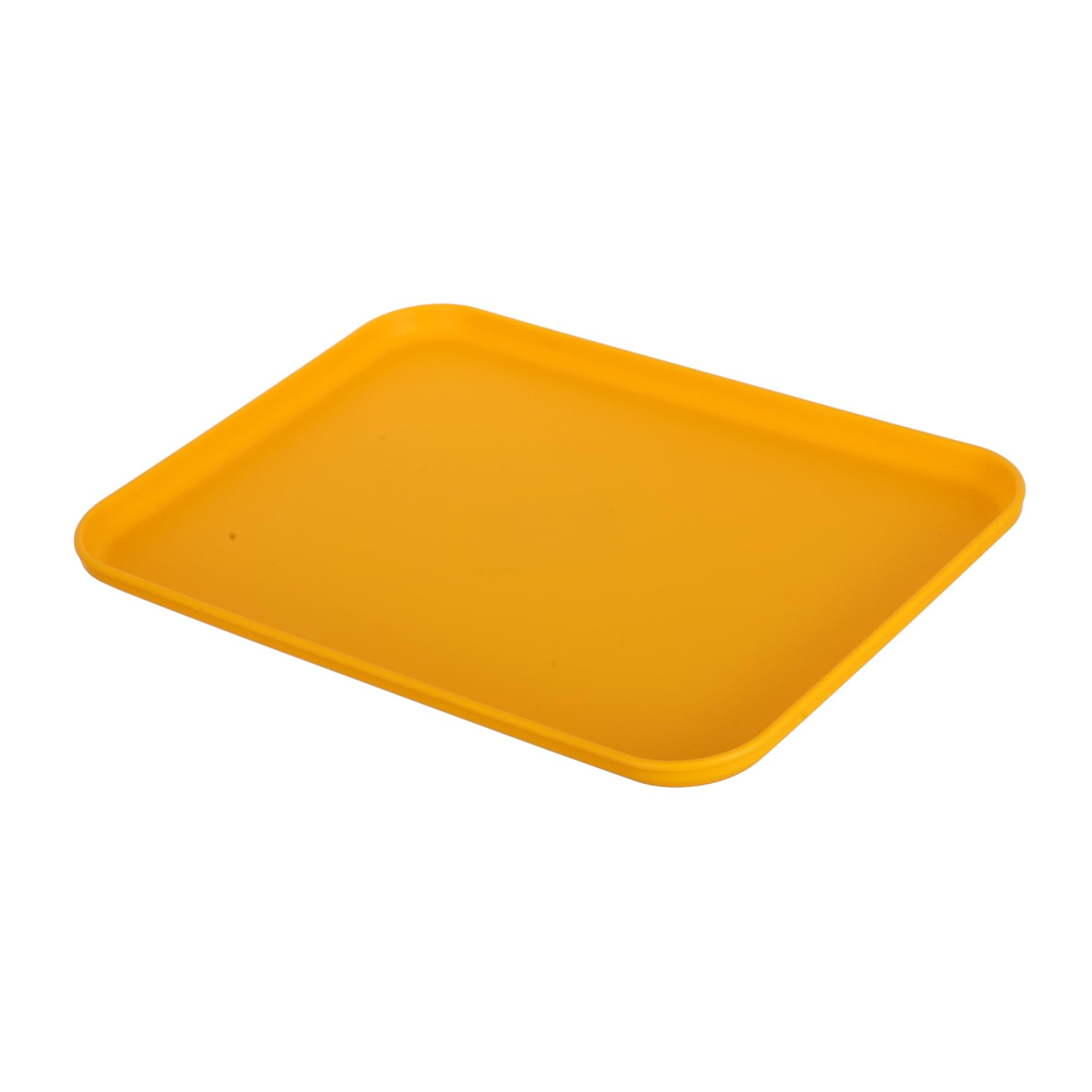 HOLIDYOYO Multi-Functional Fruit Plate Large Square Tray White Serving Platter Outdoor Serving Tray