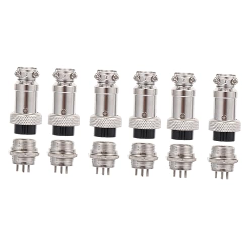 Set de 12 conectores de aviación para cable eléctrico
