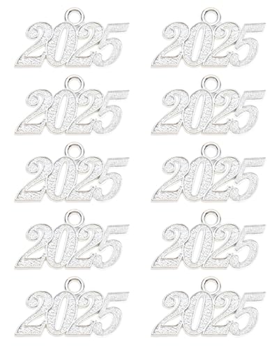 Tupalizy 32x18mm Alloy 2025 Year Charms Graduation...