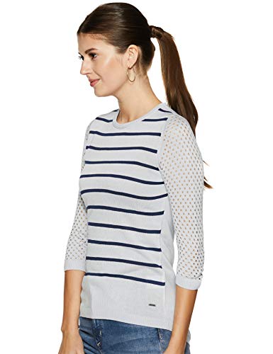 Image of Pepe Jeans Synthetic Women V-Neck Pullover Sweater