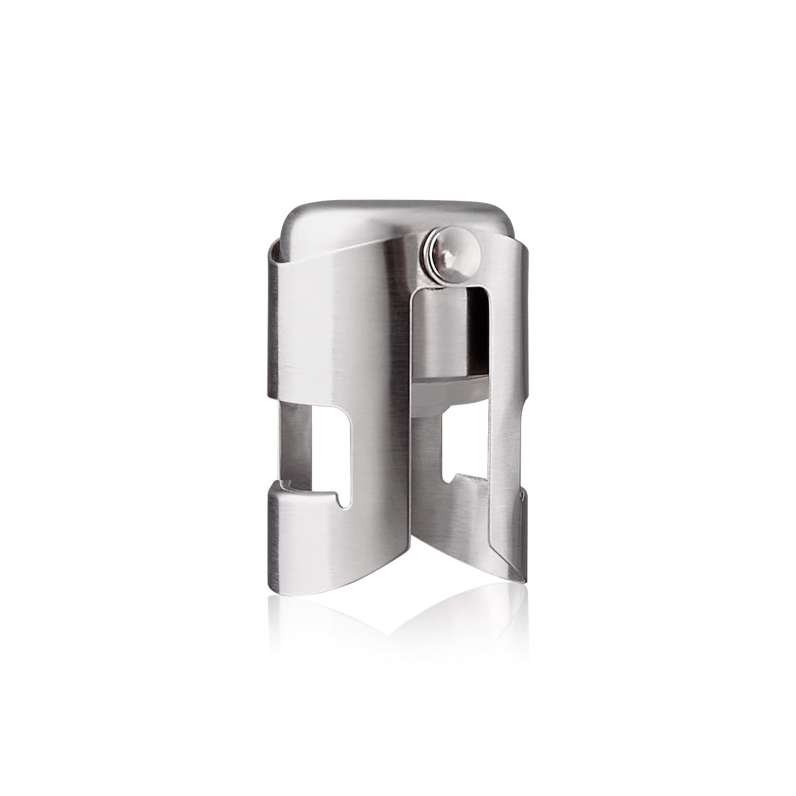 Vacu Vin Champagne Stopper Stainless Steel | Sparkling Wine Bottle Stopper