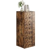 LIKIMIO Tall Dresser, Small Dressers with 8 Storage Drawers, Chest of Drawers for Organizing, Tall Narrow Dresser for Bedroom, Industrial Brown