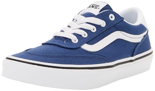 Vans Brooklyn LS, Zapatillas Niños, 5tu Canvas True Navy, 36 EU