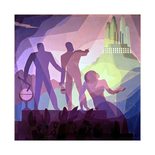 Toile Aaron Douglas pour habiller un mur vide décoration salon et bureau