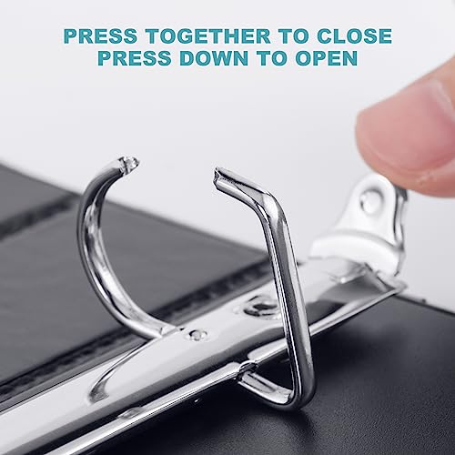 Vivin WA-A2135-6BK Durable 1.5 Inch D Ring Binders thumb #1