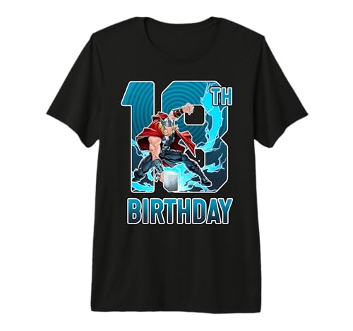 T-shirt 18 ans Thor Marvel le cadeau idéal pour jeune homme