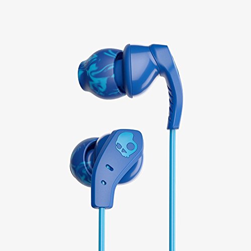 Skullcandy Method Sweat Resistant Sport Earbud with In-Line Microphone and Remote, Lightweight and Secure In-Ear Fit for Running and Exercise, Cable Management Clip for Workouts, Royal Blue Skullcandy Method Sweat Resistant Sport Earbud with In-Line Microphone and Remote, Lightweight and Secure In-Ear Fit for Running and Exercise, Cable Management Clip for Workouts, Royal Blue