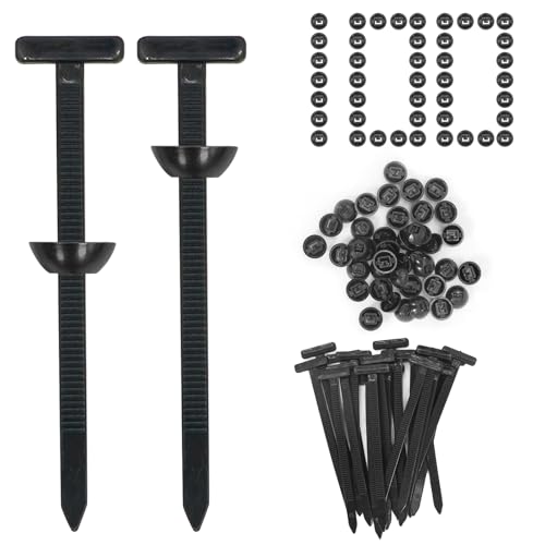 Bcautay 100 Stück 90 mm Nylon Universal Kabelbinder Schnalle Verbesserte Doppelseitiger Kartensteckplatz Für Reparaturen, Universell Einsetzbar für Auto, Haushalt, Reparatur, Maschinen