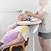 Inflatable Shampoo Bowl, Portable Hair Washing Tray for Bedside and in Bed, Lightweight Shampoo Basin for Elderly, Disabled, Pregnant, Injured, Bedridden, Handicap, Lightweight Hair Washing Sink