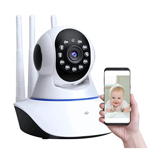Câmera Babá Eletrônica 1080p Full HD Wifi 360 Ip Visão Noturna Microfone Áudio Segurança TKLA