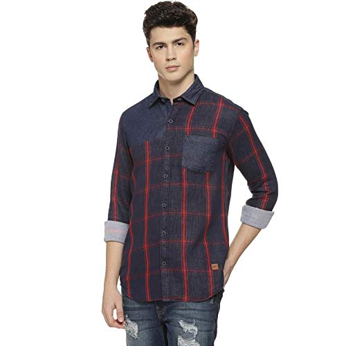 Image of CAHOOT Checkered Men's Full Sleeve Casual Shirt