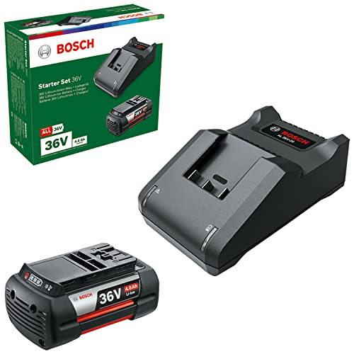 Bosch Starter Set 36 V (1 Batería 36 V 4.0 Ah, Cargador AL 36 V-20, en Caja)
