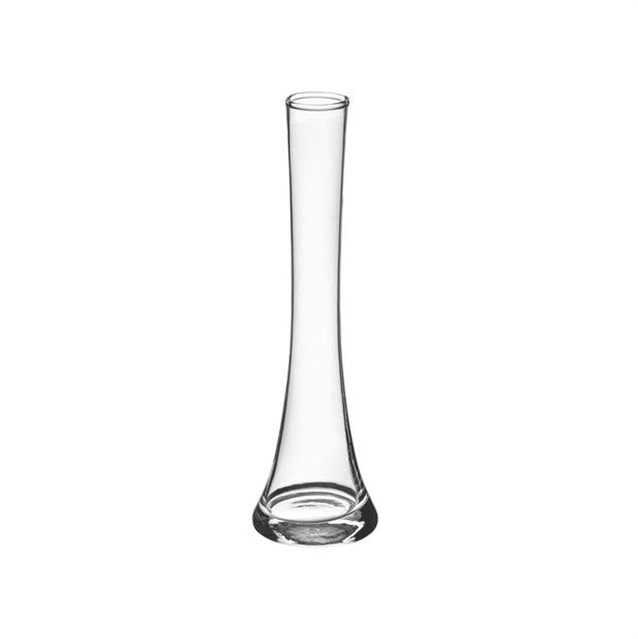 SWEET HOME Vaso monofiore in Vetro Trasparente cod.VA00263ZZ cm 20h diam.4 by Varotto & Co