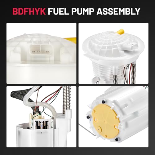 Image of BDFHYK E7182M Fuel Pump Assembly Compatible with Dodge Ram 1500 2500 | 2004 2005 2006 2007 2008 2009 V6 V8 3.7L 4.7L 5.7L, w /34 Gal.Tank, Replaces P76841M, P76277M, F3193A